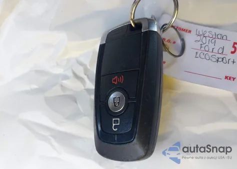 2019 Ford Ecosport Se from USA, damaged, VIN MAJ6S3GL8KC292168